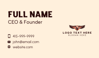 Vintage Mechanic Tool Wings Business Card