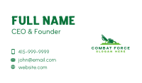 Gardening Grass Cutting Business Card Design