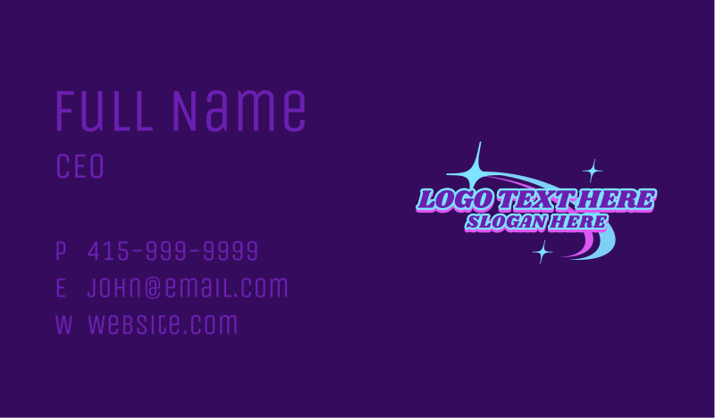 Trend Business Card example 4