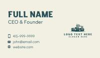Tractor Farming Harvest Business Card