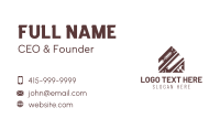 Wood Worker Business Card example 4