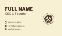 Woodworker Business Card example 3