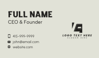 Block Business Card example 2