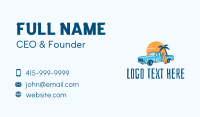 Travel Tropical Surf Destination Business Card