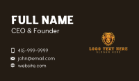 Hunter Business Card example 1