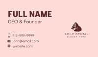 Brown Smiling Gorilla  Business Card Image Preview