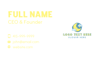 Sleeping Moon Star Business Card