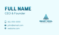 Technology Pyramid Business Business Card Image Preview