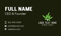 Cbd Oil Business Card example 4