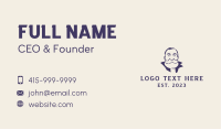 Old Bearded Man  Business Card