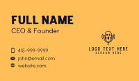 Scary Business Card example 3