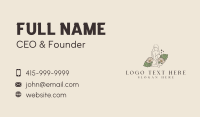 Sleepwear Business Card example 1