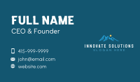 Mountain Alpine Valley Business Card