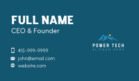 Mountain Alpine Valley Business Card Design