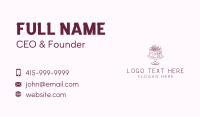 Floral Cake Bakery Business Card