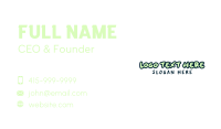 Toys Business Card example 3