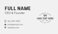 Axe Business Card example 3