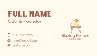 Lamp Desk Fixture Business Card Image Preview