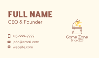 Lamp Desk Fixture Business Card