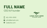 Green Kiwi Bird Business Card