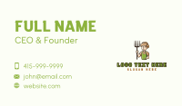 Pitchfork Business Card example 3