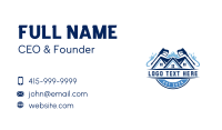 Roof Pressure Washer Business Card