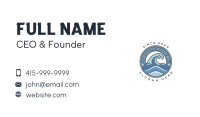 Ocean Wave Coast Business Card