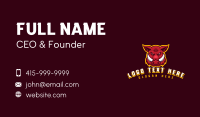 Wild Boar Hog Business Card