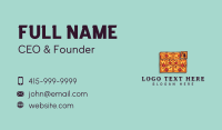 Detroit Michigan Pizza Business Card