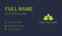 Lotus Leaf Wellness Business Card Design