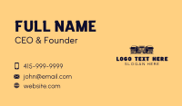Trucking Mover Vehicle Business Card Design