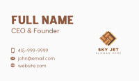 Wood Floor Tiles Business Card