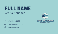 Forest Mountain Hiking Business Card