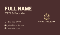 Luxury Flower Boutique Business Card