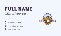 Mountain Trekking Tour Business Card