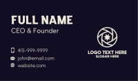 Star Lens Night Photography Business Card