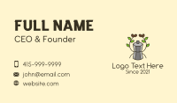 Organic Coffee Maker  Business Card