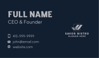 Paper Fold Check Box Business Card