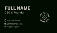 Manufacturing Business Card example 1