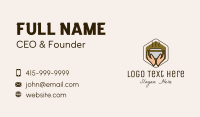 Hot Coffee Hands  Business Card