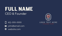 Navy Business Card example 2