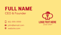 Chefs Hat Business Card example 3