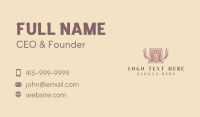 Candle Wellness Spa Business Card