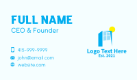 Door Business Card example 2