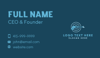 Target Pressure Washer Business Card Design