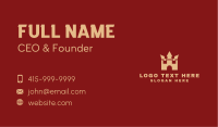 Crown Tower Monarch Business Card