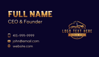 Automotive Garage Detailing Business Card