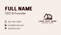 Cog Mountain Heavy Equipment Business Card