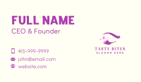 Lashes Business Card example 1