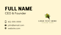 Iowa Goldfinch Bird Business Card